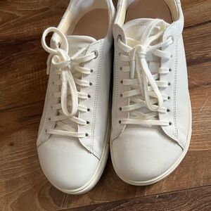 White Leather Sneakers